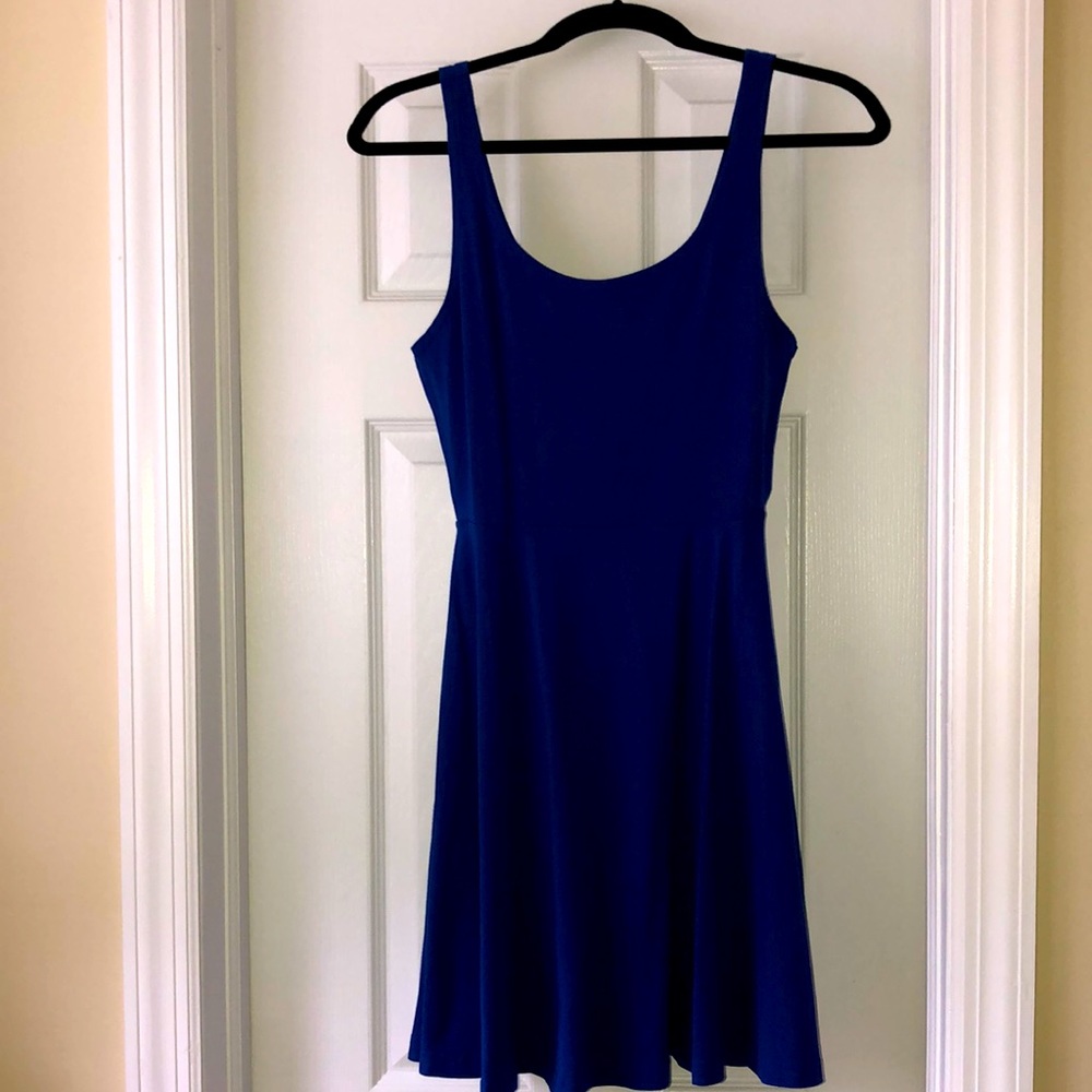 Royal Blue Express fit and flare dress
